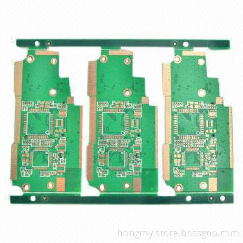 4-layer PCB with Gold Finishing and 1.6mm Finish Board Thickness